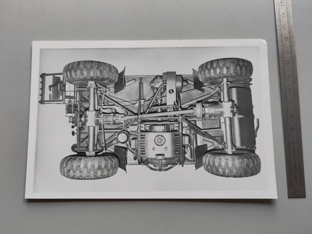DAF Pony Onderzijde persfoto (016), Ophalen of Verzenden, Overige merken