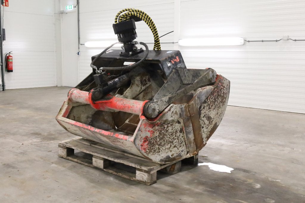 Schalenknijper Knijpbak HIAB grijpbak + rotor BJ2022 grijper, Doe-het-zelf en Verbouw, Ophalen, Gebruikt