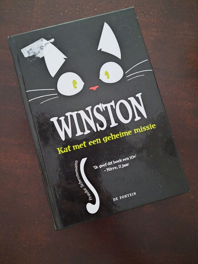 Frauke Scheunemann - Winston, kat met een geheime missie, Ophalen of Verzenden, Zo goed als nieuw