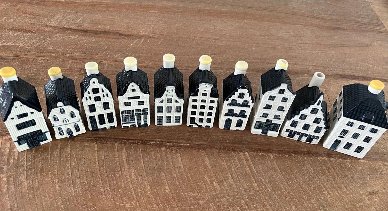 KLM Bols huisjes set - Ideaal voor de verzamelaar!, Verzamelen, KLM Huisjes, Ophalen of Verzenden, Zo goed als nieuw