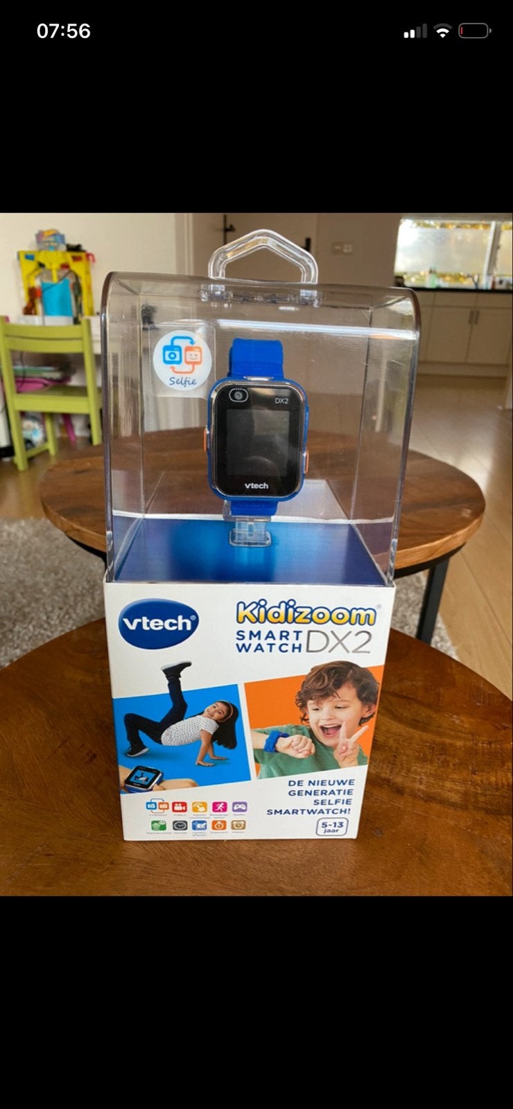 Vtech Kidizoom Smart Watch DX2 Blauw - Zo goed als nieuw, Ophalen of Verzenden, Stappen, Zo goed als nieuw, Blauw