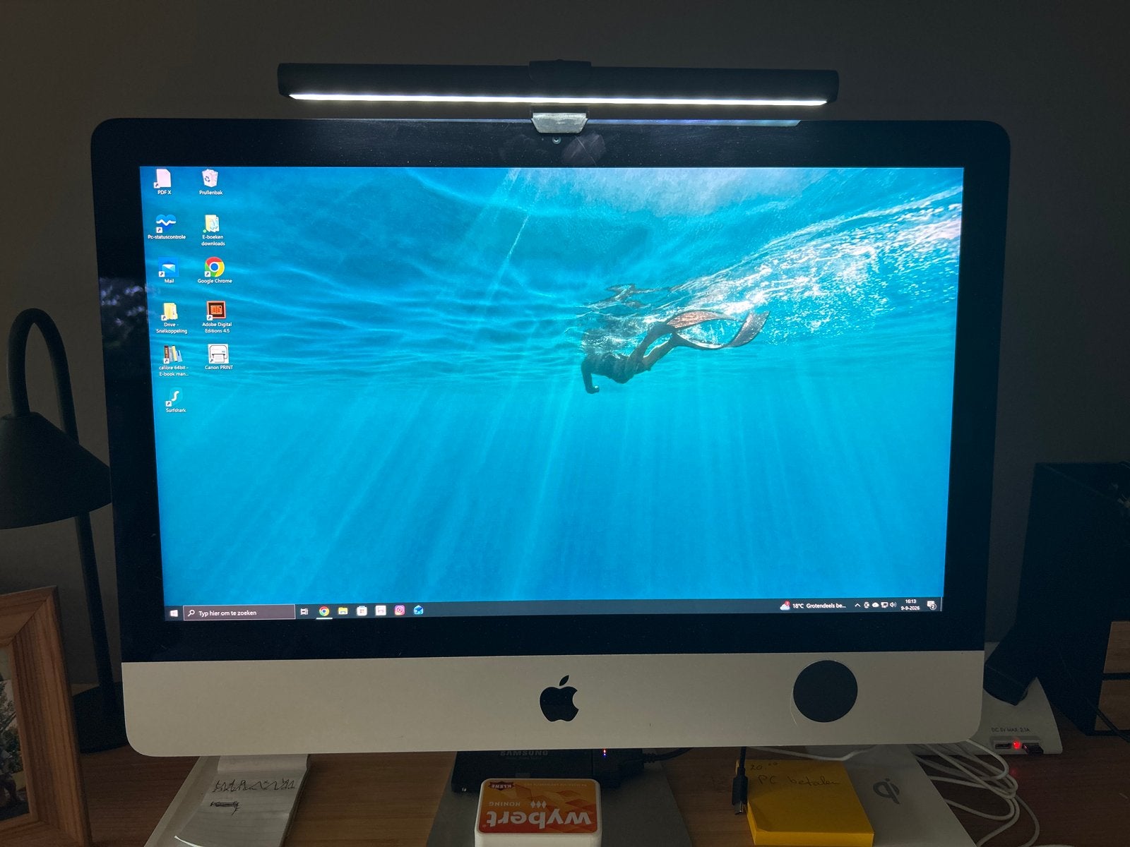 Apple iMac met toetsenbord en muis, Computers en Software, Ophalen, Gebruikt, IMac, Onbekend
