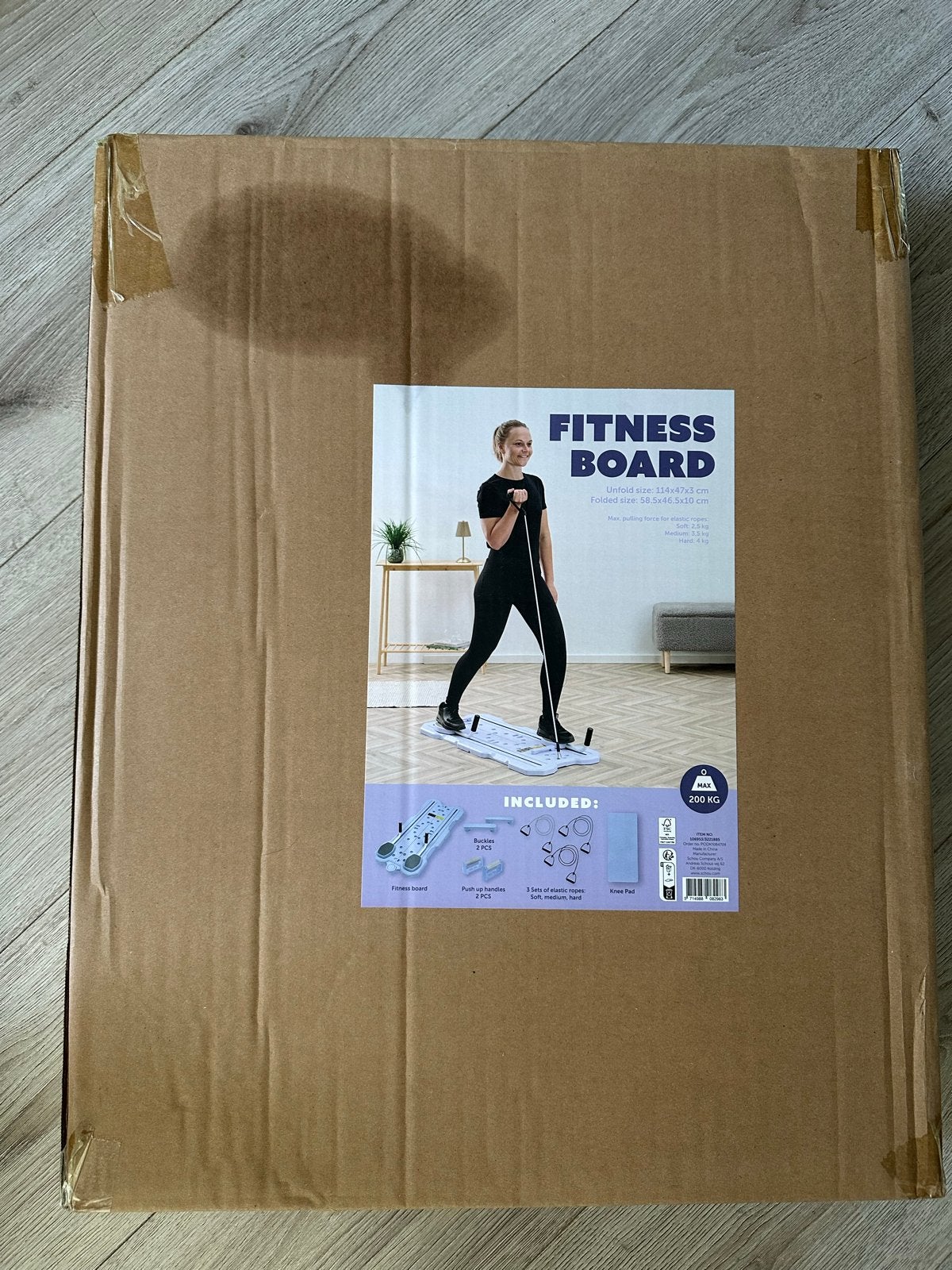 Fitness Board met accessoires - Nieuw in doos, Sport en Fitness, Kunststof, Overige typen, Ophalen of Verzenden, Armen