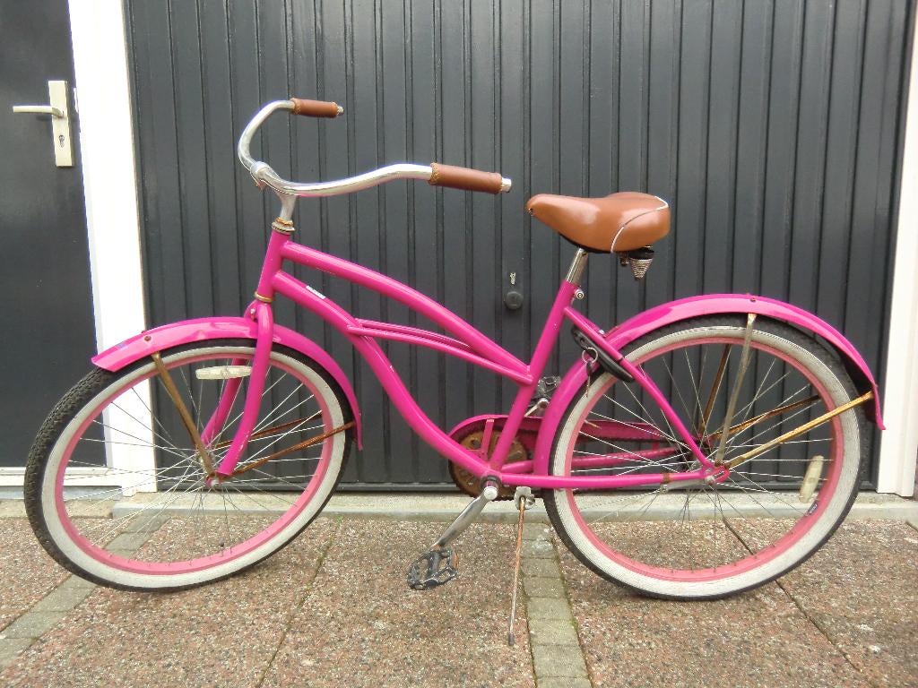 SILAN "Beachcruiser" met wielmaat 26 inch en terugtraprem, Ophalen, Gebruikt, Terugtraprem, 26 inch of meer