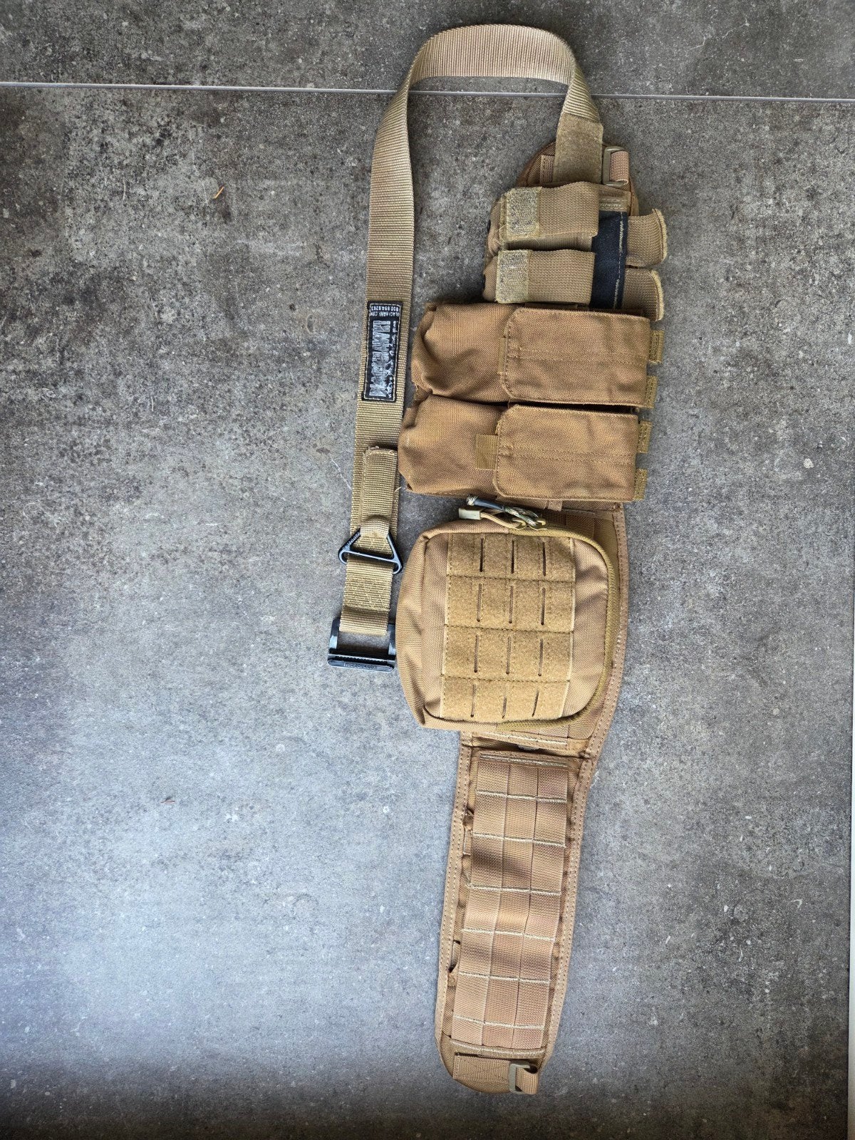 ZGAN KPU-Bedrijf Gordel Heup, Maat M, Verzamelen, Ophalen of Verzenden, Landmacht, Nederland, Kleding of Schoenen
