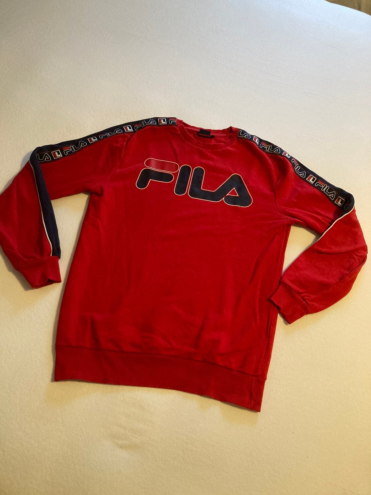 Trui Fila rood maat S, Ophalen of Verzenden, Zo goed als nieuw, Maat 46 (S) of kleiner, Rood