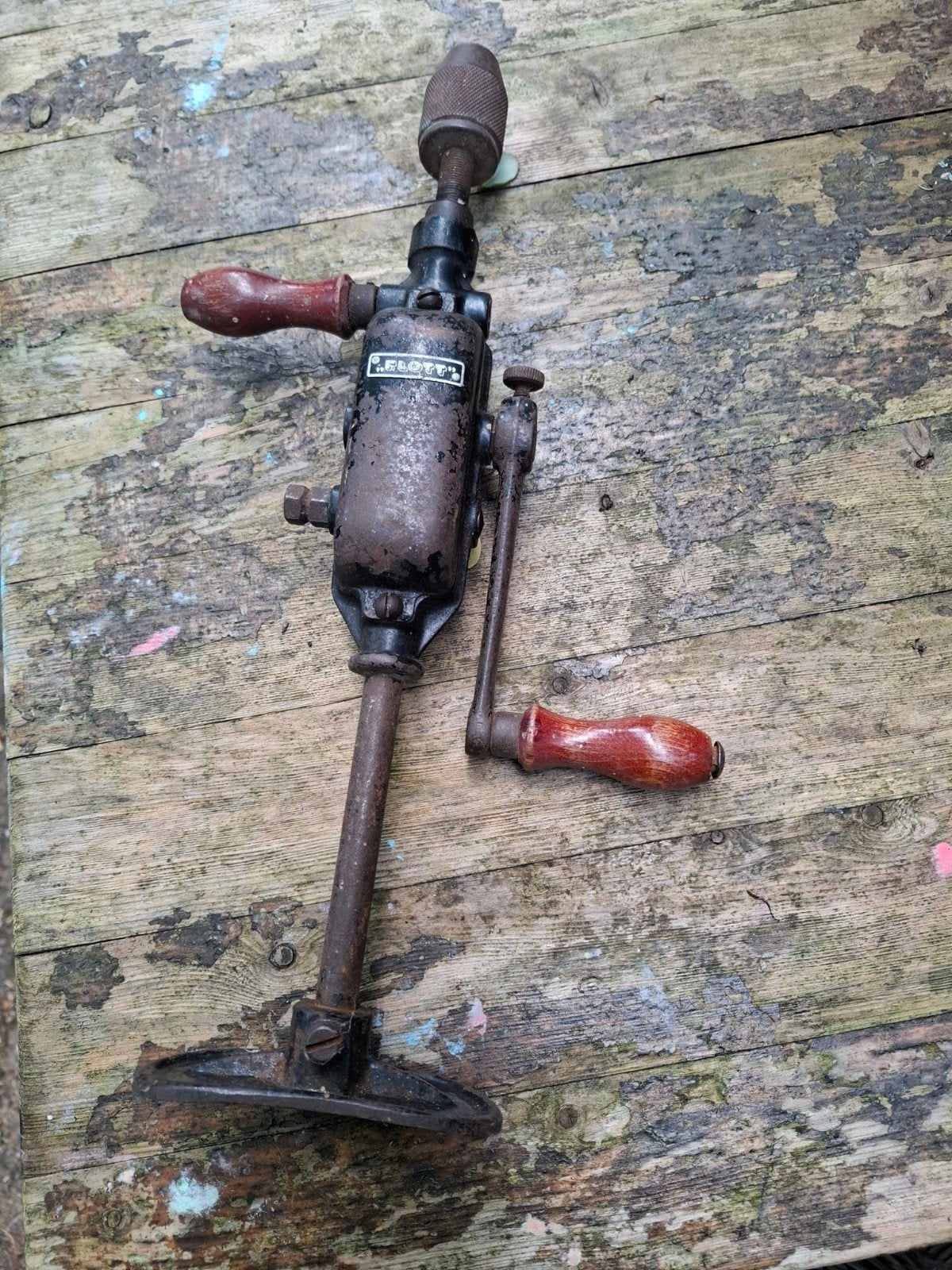 Handboor vintage, Antiek en Kunst, Ophalen