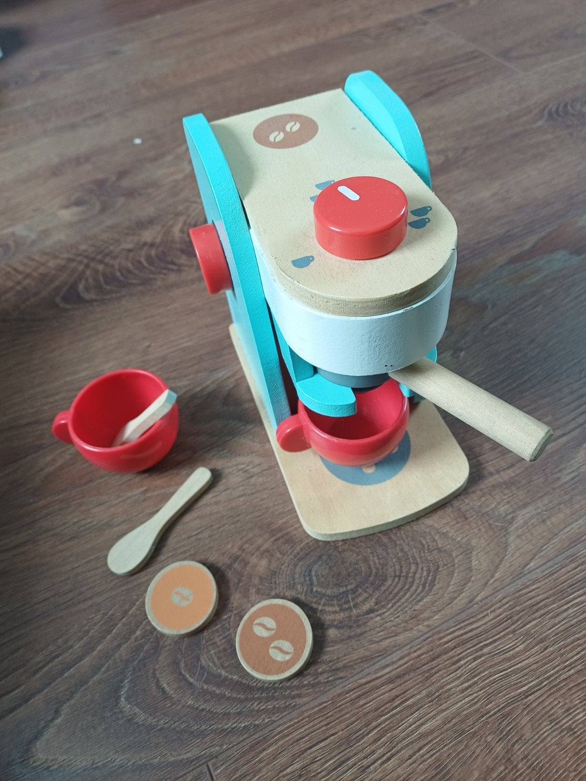 Houten koffiezetapparaat speelgoed, Ophalen, Gebruikt, Overige typen