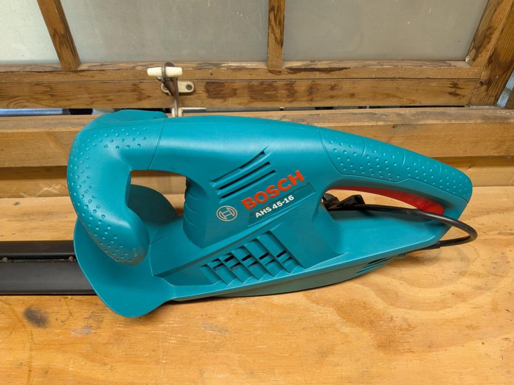 Bosch Ahs 45-16 heggenschaar, Ophalen of Verzenden, Zo goed als nieuw, Elektrisch, BOSCH