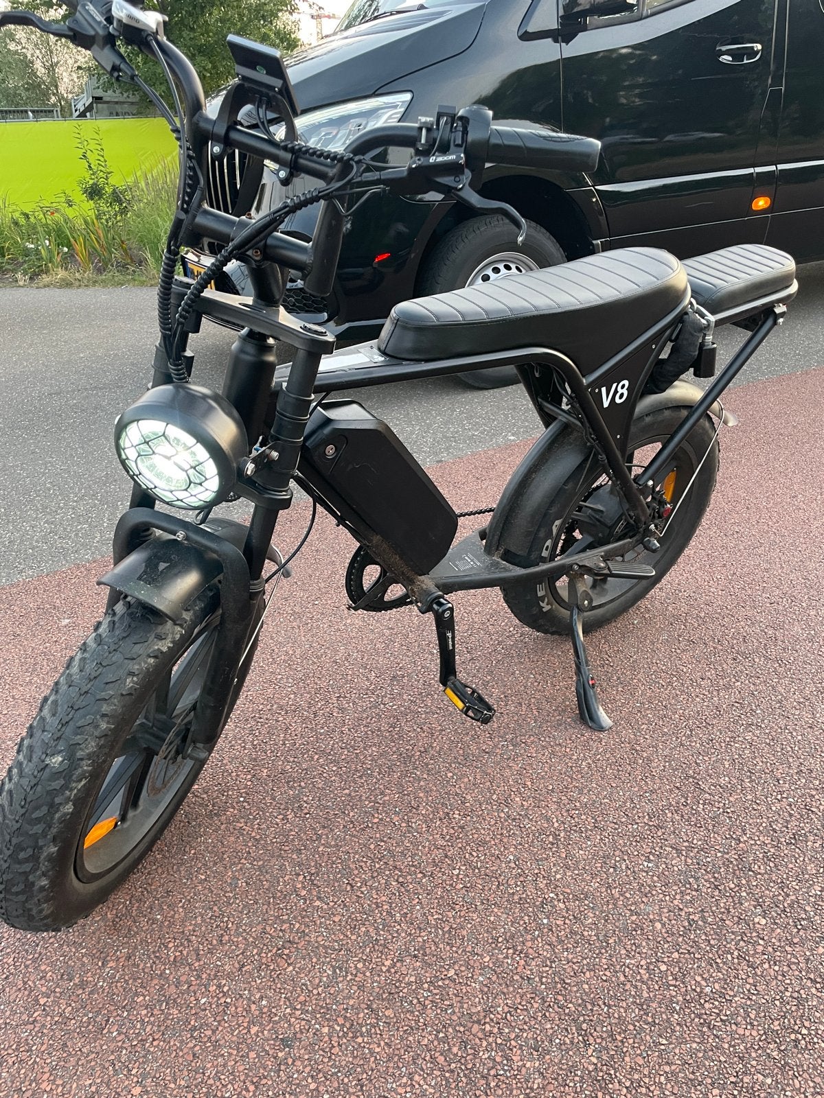 Fatbike V8 zonder gashendel! 25 km/u netjes binne de regels, Gebruikt, Minder dan 47 cm, 30 tot 50 km per accu, Ophalen