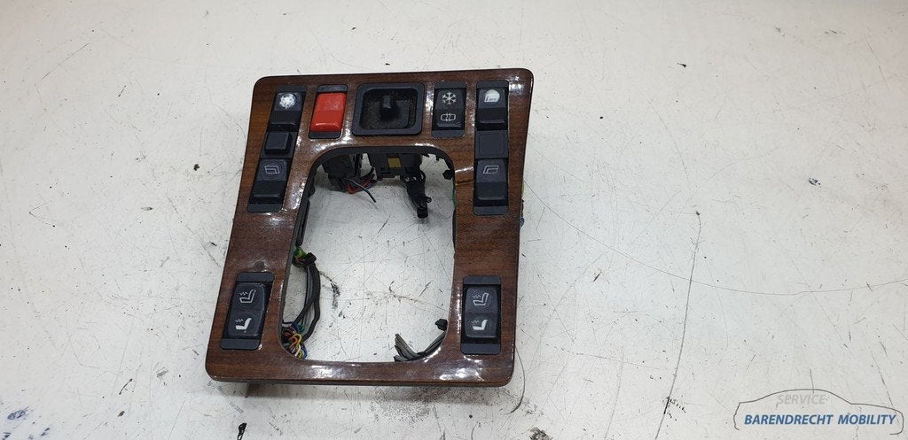 Hout inleg W201 190 Mercedes middenconsole pook Airco stoelv, Auto-onderdelen, Gebruikt, Mercedes-Benz AG, Mercedes-Benz, Ophalen of Verzenden