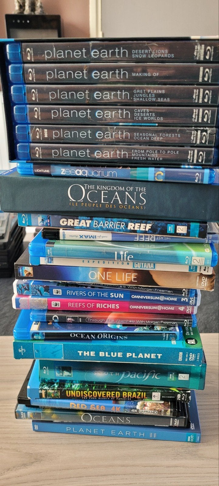 heel veel natuurfilms, blu ray, 4k, dvd box, Ophalen of Verzenden, Zo goed als nieuw
