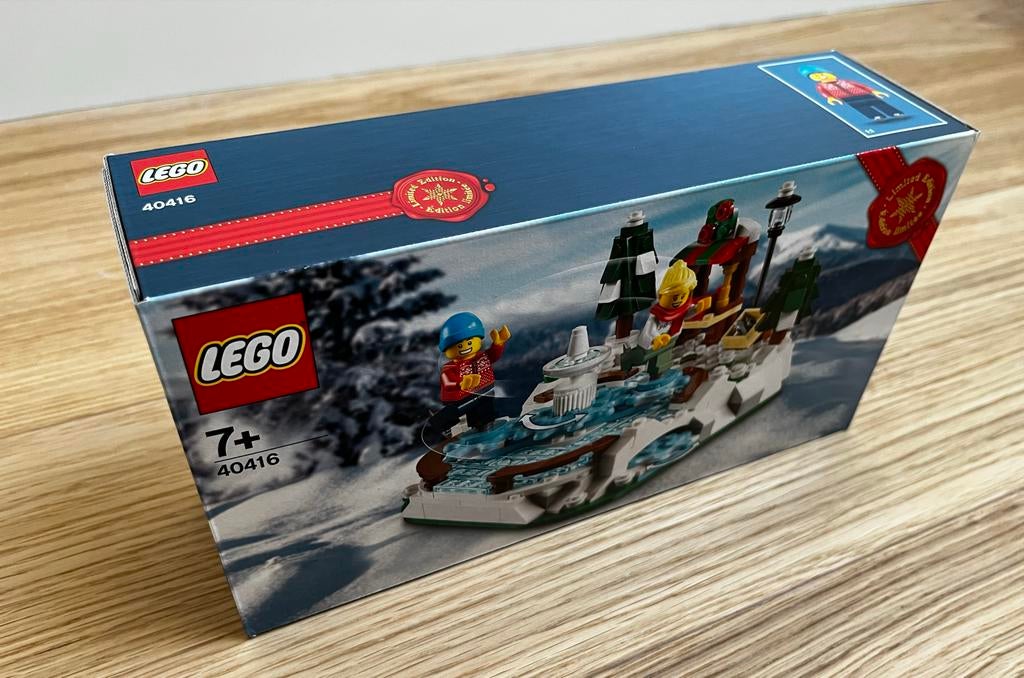 Lego 40416 Winter IJsbaan - Limited Edition (SEALED), Overige thema's, Lego, Nieuw, Ophalen of Verzenden