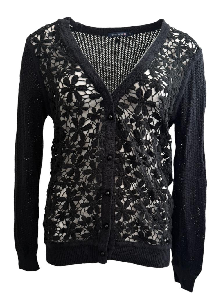 River Woods vest XL, Kleding | Dames, Truien en Vesten, Zwart, Maat 46/48 (XL) of groter, Ophalen of Verzenden, Zo goed als nieuw