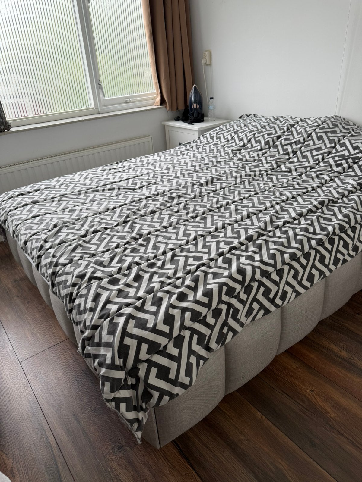 bed, Huis en Inrichting, Slaapkamer | Boxsprings, Ophalen, Zo goed als nieuw, Tweepersoons, 160 cm