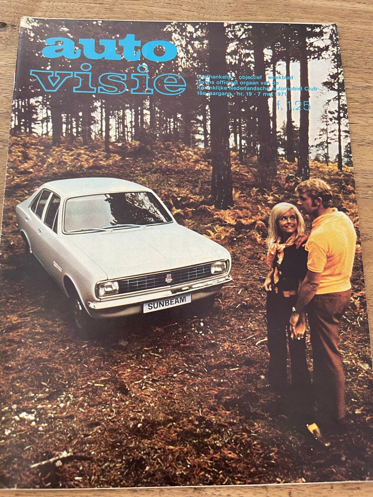 Autovisie nr 19 mei 1971 - Test Porsche 911S, Ophalen of Verzenden, Zo goed als nieuw, Porsche