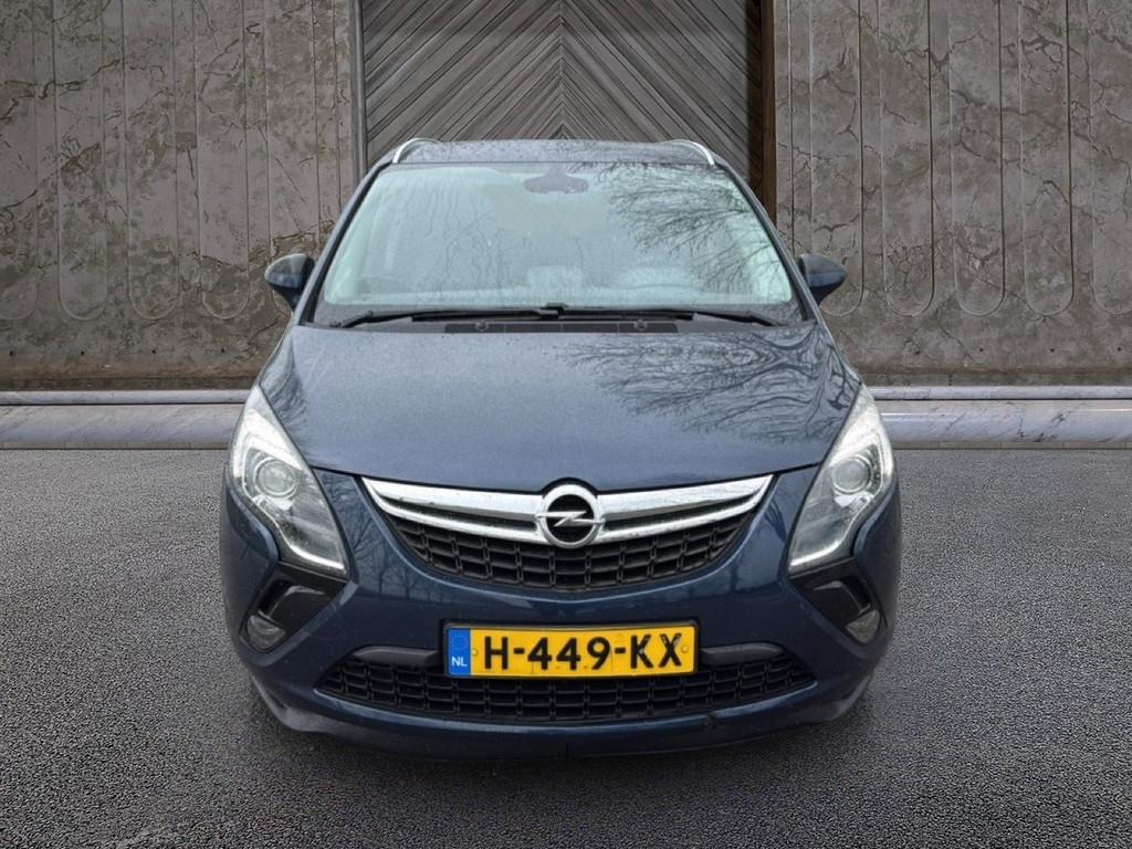 Opel Zafira Tourer 1.4 Cosmo 7pers. navi, led, sfeer., Voorwielaandrijving, Euro 5, Met garantie (alle), Blauw