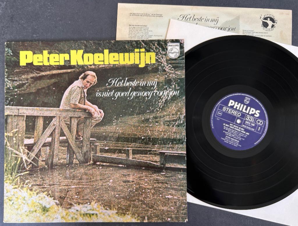PETER KOELEWIJN - Het beste in mij is niet goed genoeg ( LP), Ophalen of Verzenden, Zo goed als nieuw, 12 inch, Pop