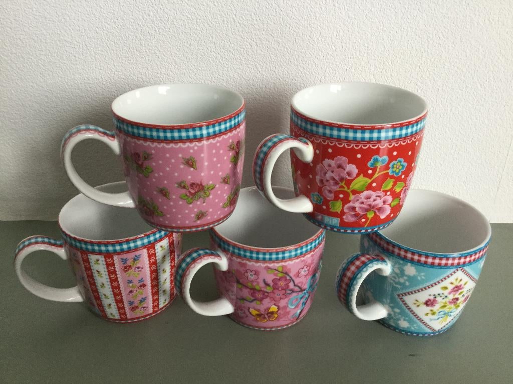 Pip mokken Douwe Egberts / Pickwick, Huis en Inrichting, Keuken | Servies, Ophalen, Zo goed als nieuw, Overige stijlen, Kop(pen) en/of Schotel(s)