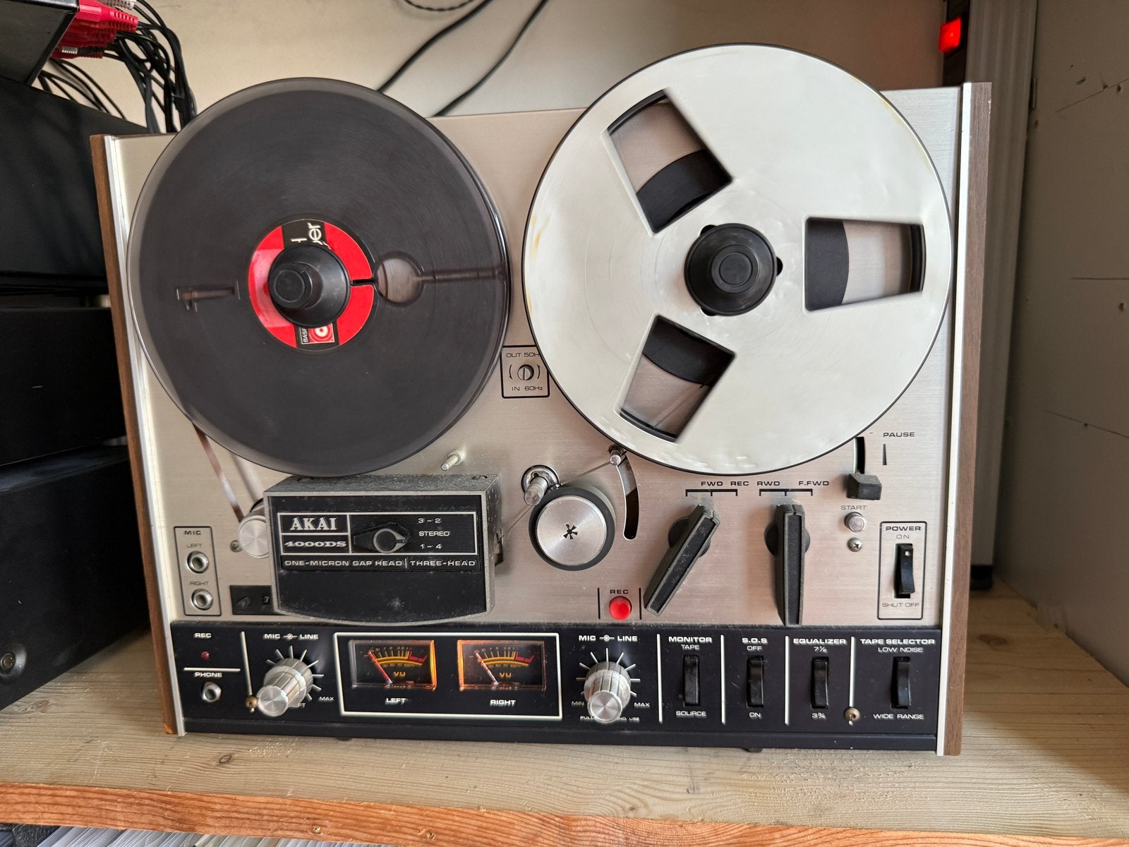 Akai 4000DS Bandrecorder - Vintage Reel-to-Reel, Ophalen, Bandrecorder