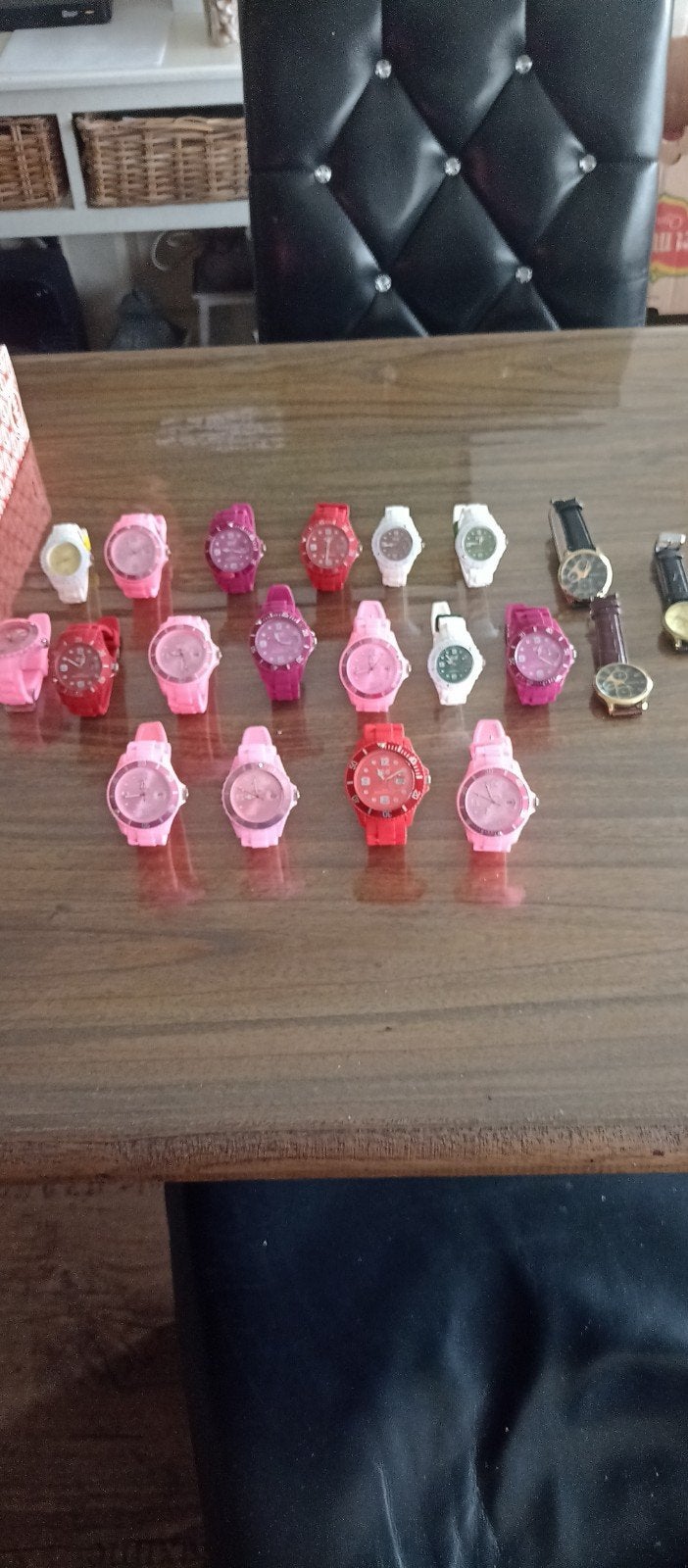 20 Ice-Watch horloges - Hobbycollectie, Overige merken, Kunststof, Gebruikt, Polshorloge