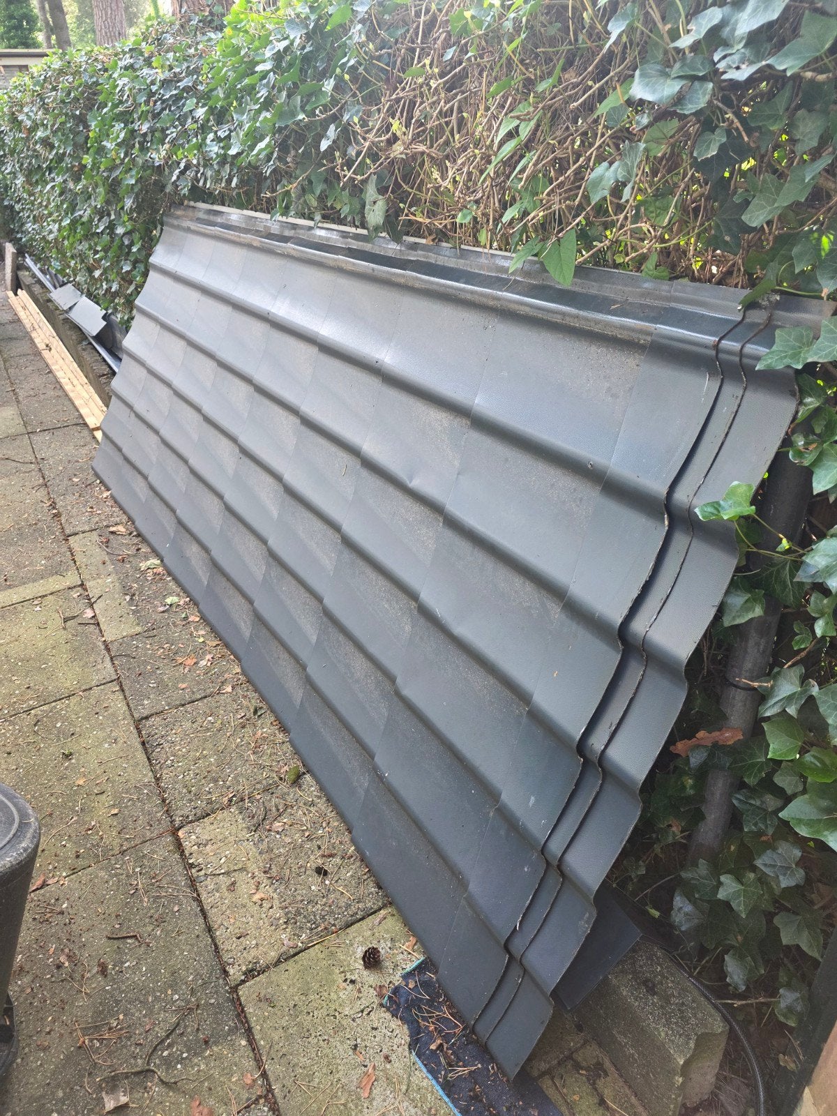 Aluminium dakplaten, Ophalen of Verzenden, Minder dan 180 cm, Palen