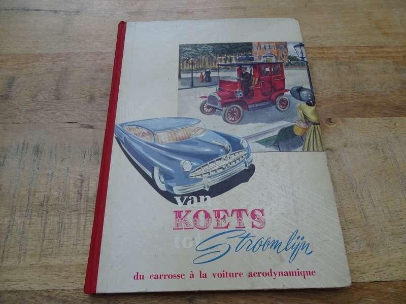 Van Koets tot Stroomlijn - Haust Autoplaatjes Boek Druk 1952, Boeken, Verzenden, Gelezen, Algemeen
