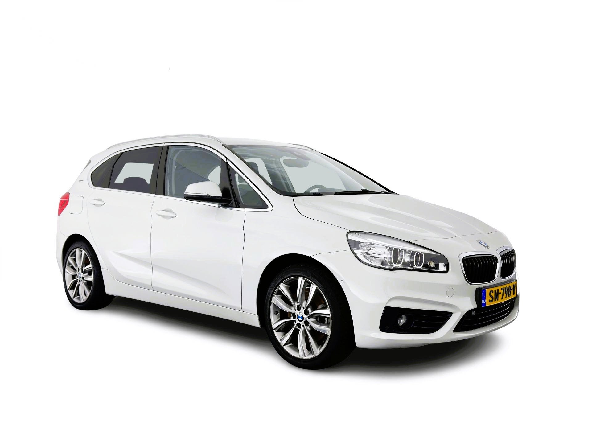 BMW 2 Serie Active Tourer 225xe Sport-Line Centennial High E, Automaat, Stof, Gebruikt, Wit