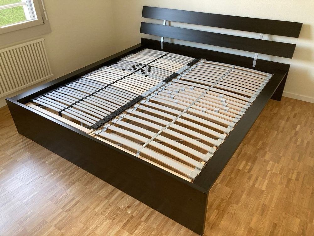 bed, Ophalen, Gebruikt, Zwart, Al jaren in opslag, gedemonteerd