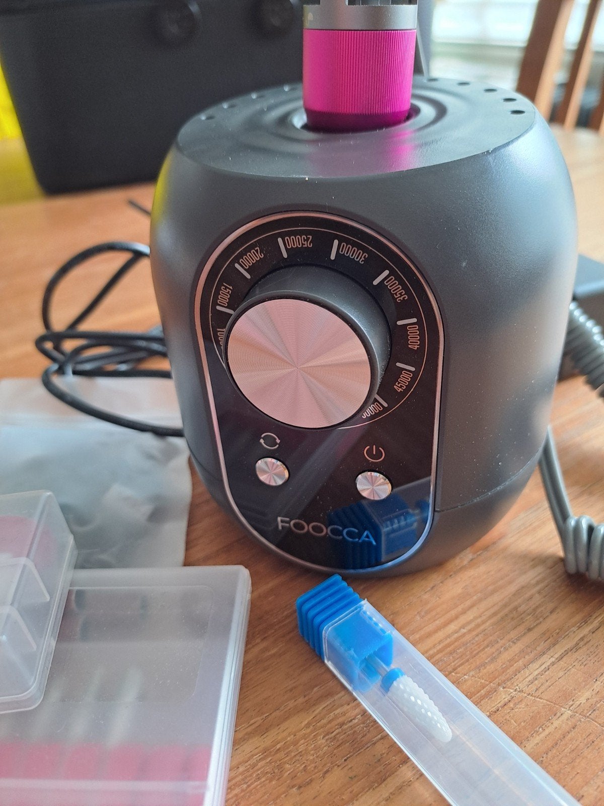 Foocca nagelfreesmachine met accessoires, Ophalen of Verzenden, Zo goed als nieuw, Overige typen