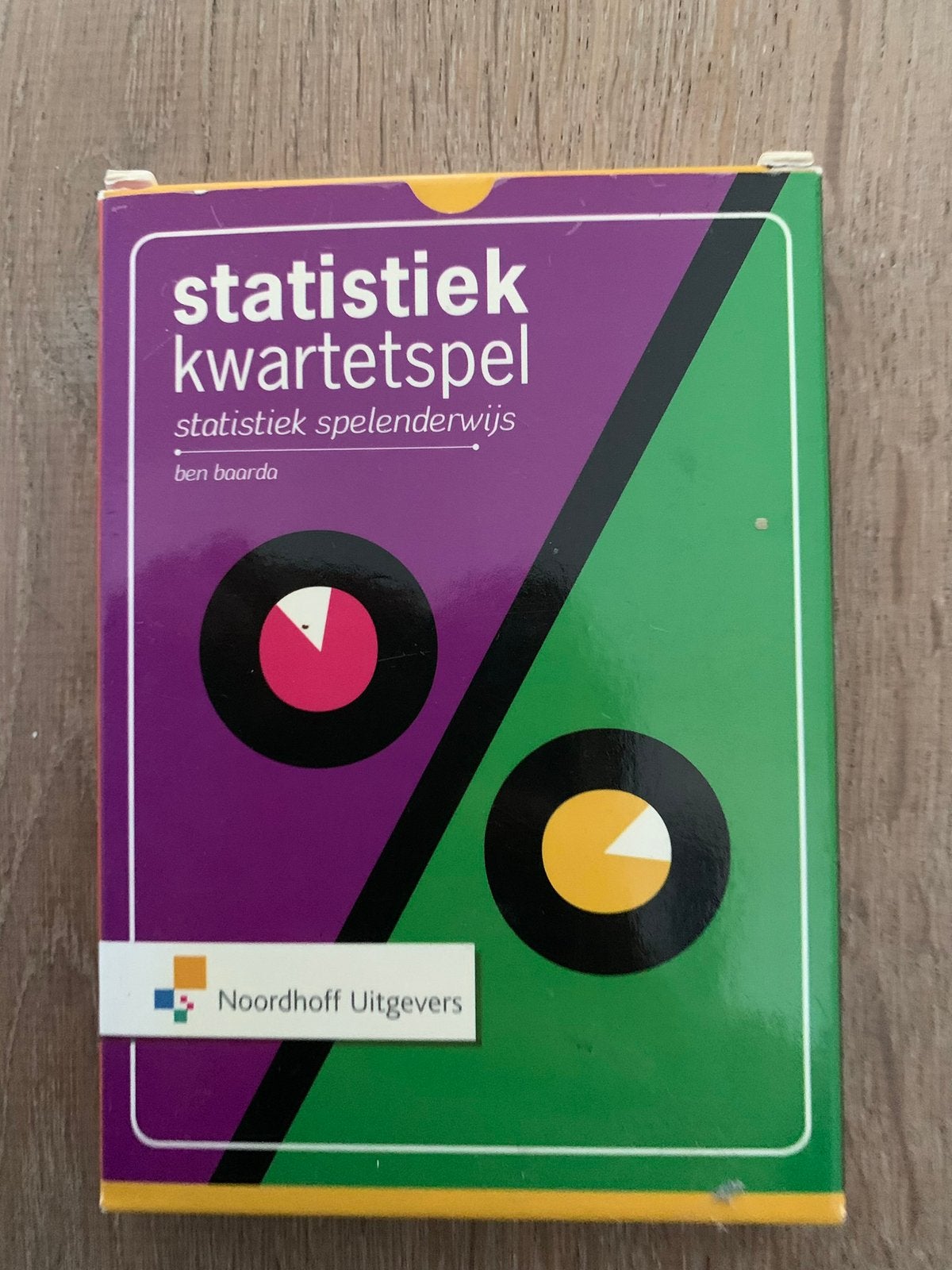 Kwartetspel Statistiek Onderwijskunde, Boeken, Ophalen of Verzenden, Beta, Gelezen, WO