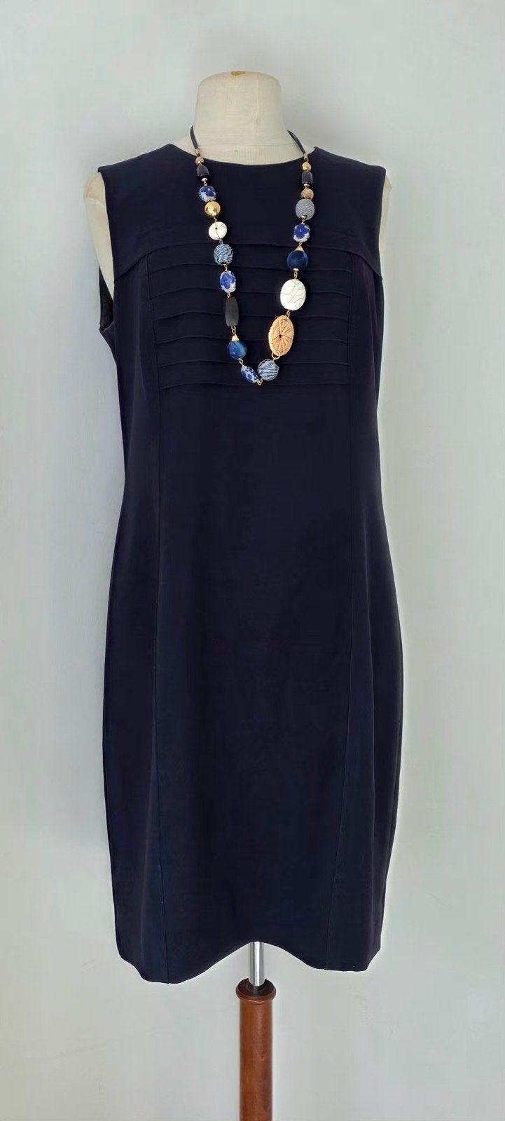 Intrend Max Mara jurk blauw 40, Blauw, Max Mara, Ophalen of Verzenden, Zo goed als nieuw