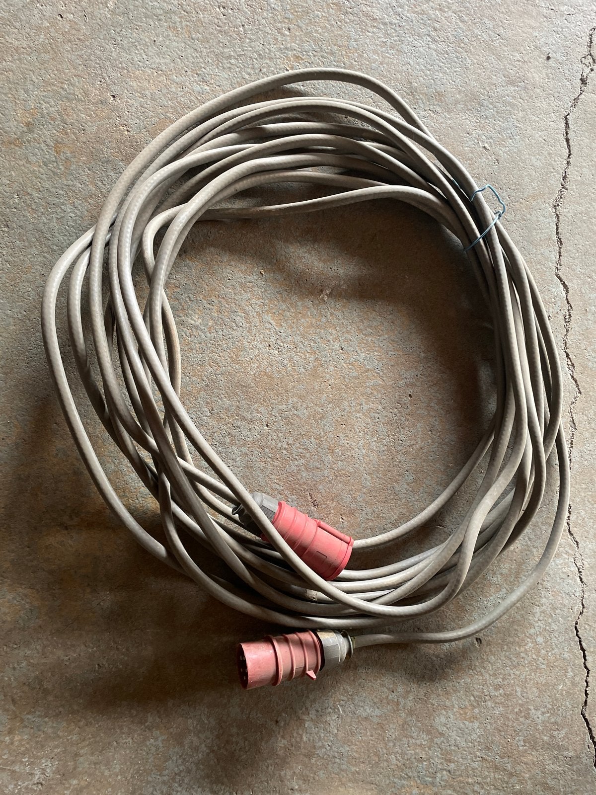 Krachtstroom verlengkabel 32A 5-polig 200/346V, Ophalen, Gebruikt, Overige merken, Kabel of Snoer