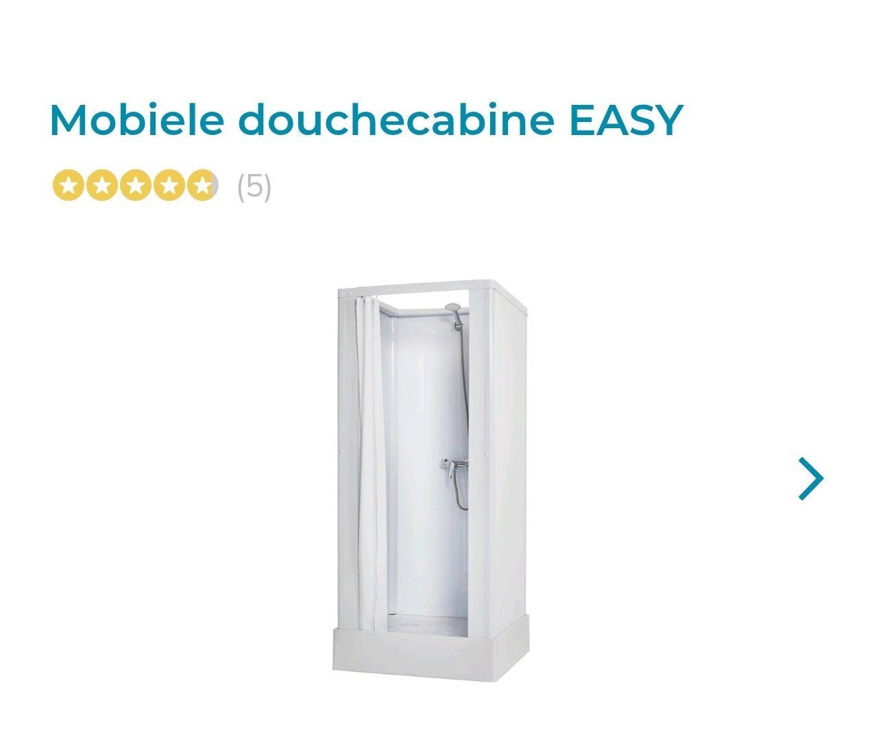 Bouwdouche, nooddouche, Ophalen, Gebruikt, Rond, Minder dan 100 cm