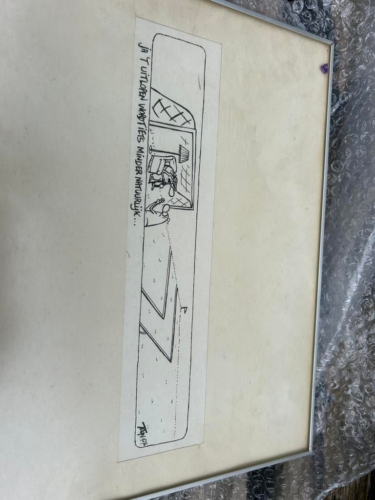 Knudde tekening van Toon 1976, Ophalen of Verzenden