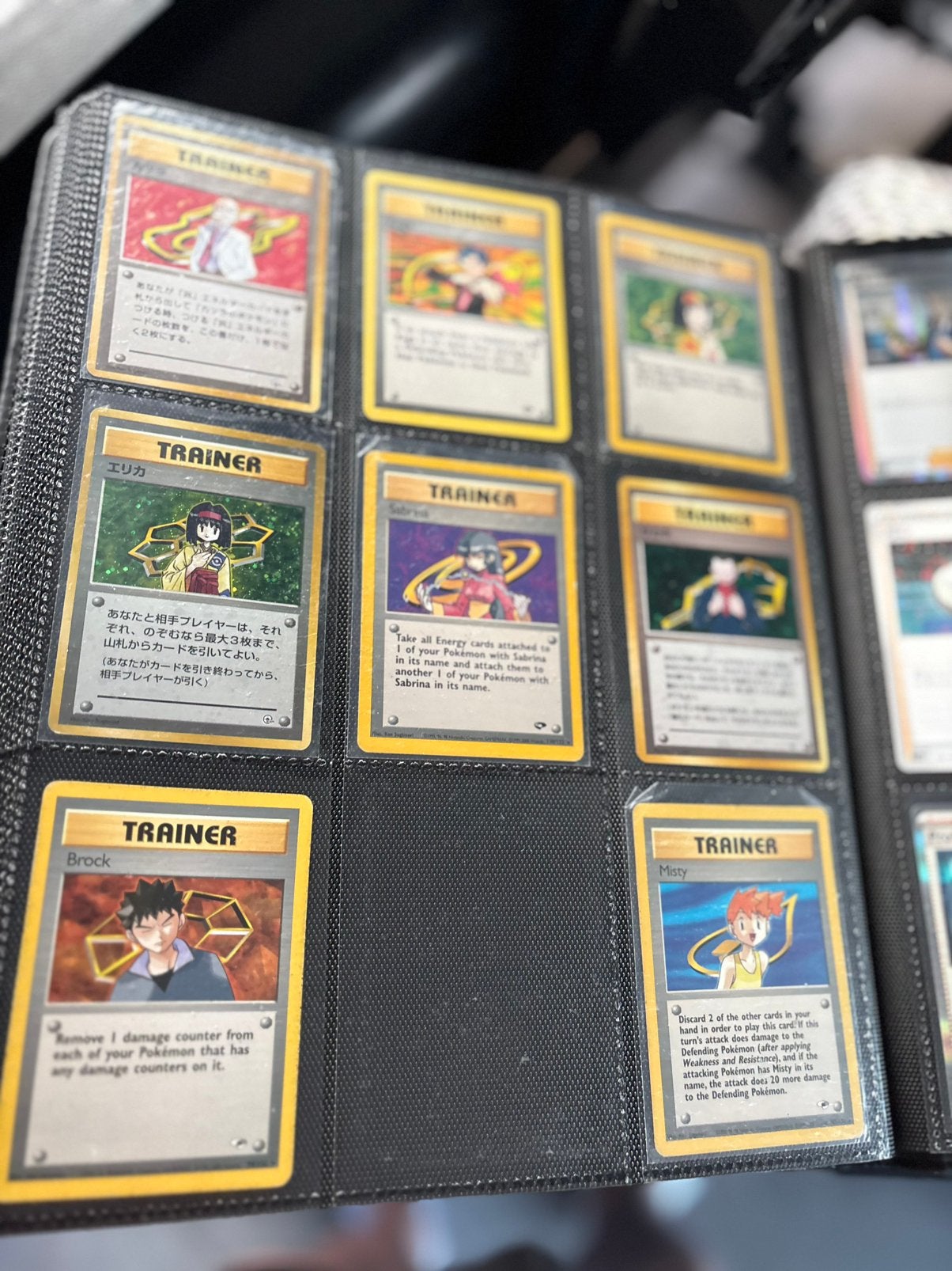 Gym trainers holo en non holo, Ophalen of Verzenden, Zo goed als nieuw, Meerdere kaarten, Foil