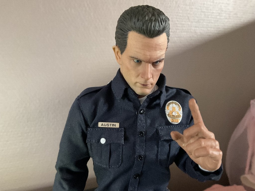 Terminator T-1000 1/6 Present toys, Ophalen, Actiefiguur of Pop