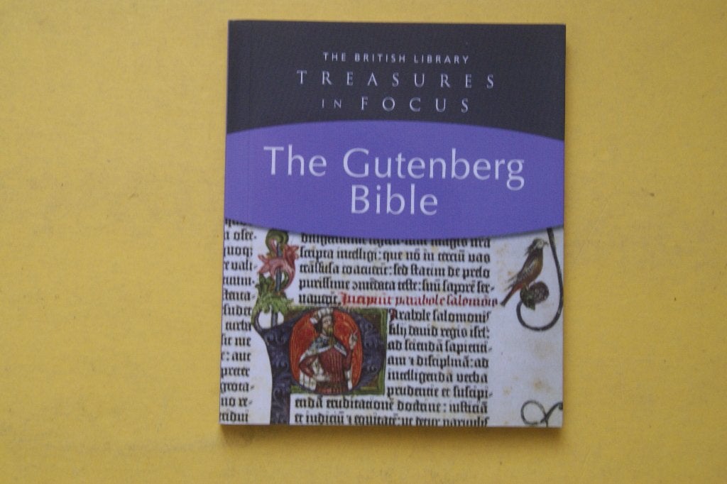 The Gutenberg Bible - The British Library Treasures in Focus, Nieuw, Ophalen of Verzenden, The British Library, Overige onderwerpen