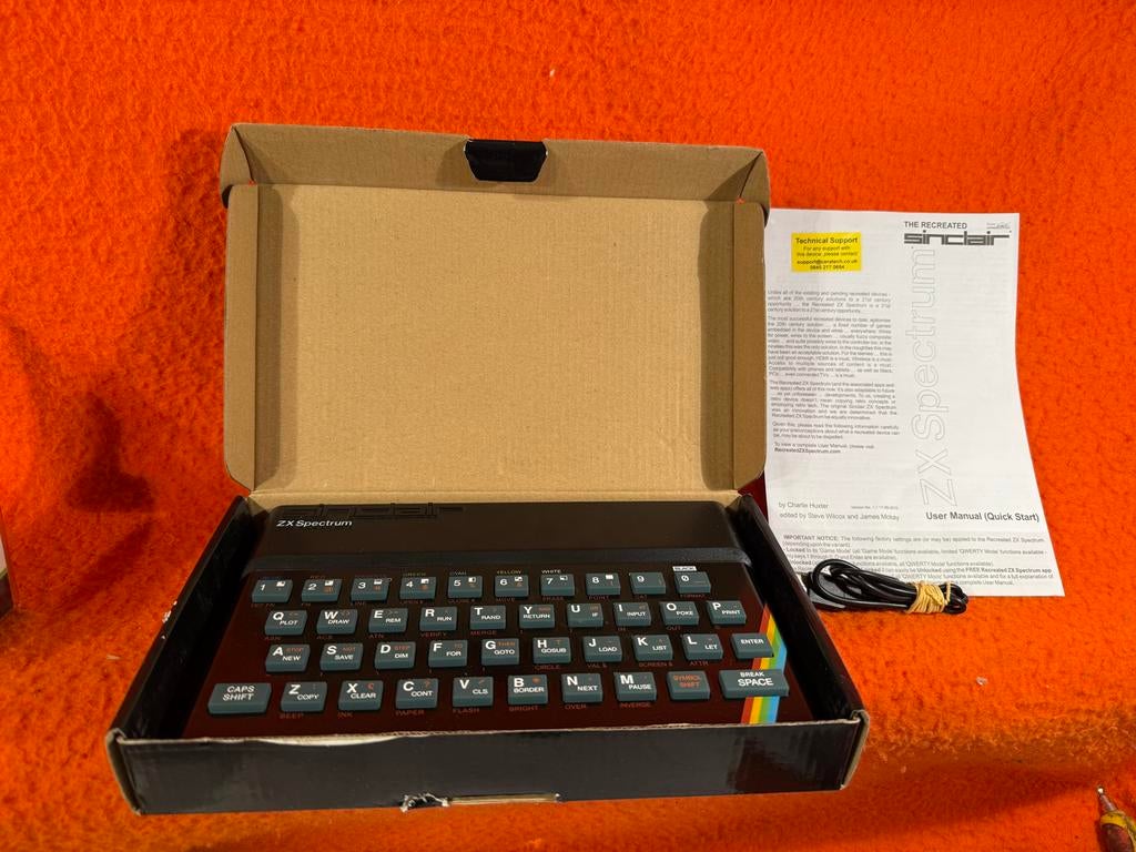 The Recreated Sinclair ZX Spectrum - Retro Computer, Computers en Software, Vintage Computers, Ophalen of Verzenden, Z, X, Z