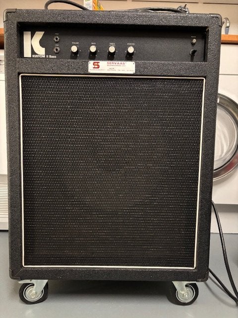 Kustom II Bascombo, Muziek en Instrumenten, Ophalen, Gebruikt, Basgitaar, 100 watt of meer