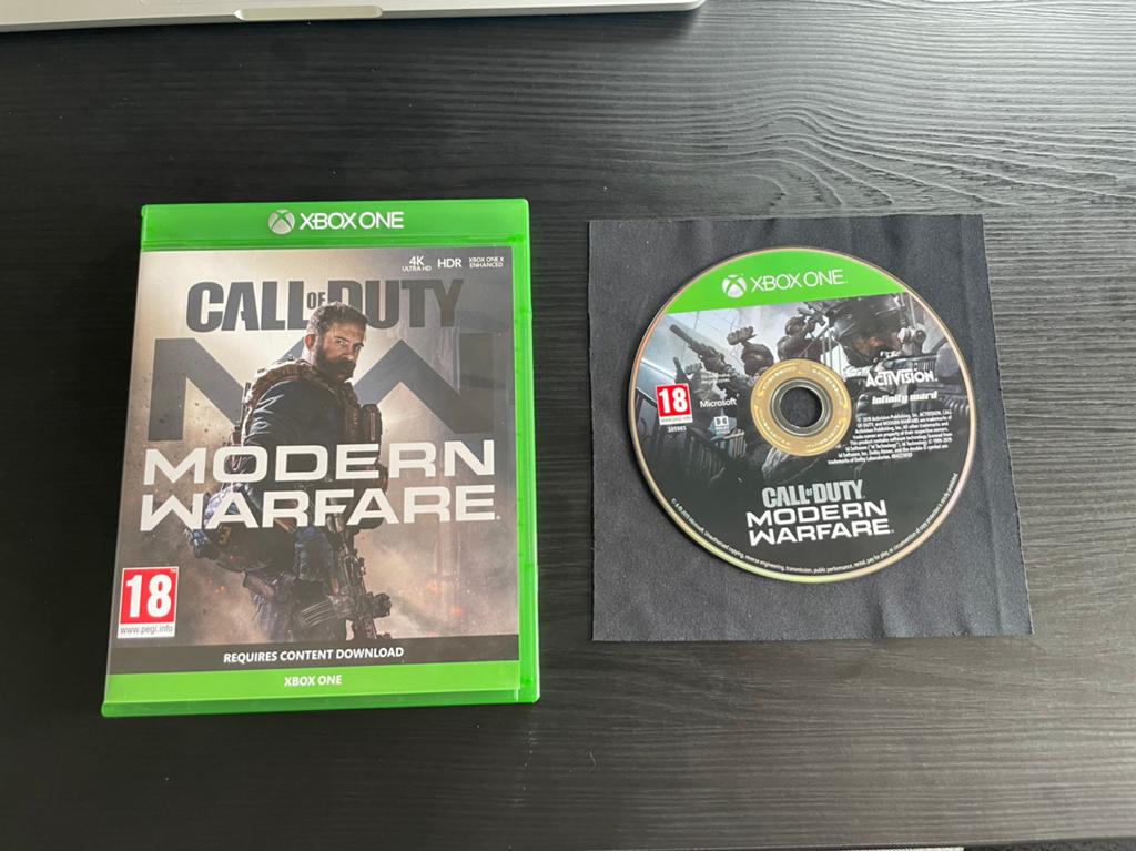 Call of Duty Modern Warfare Xbox One + Garantie!, Vanaf 18 jaar, Shooter, One Microsoft Place, South County Business Park, Dublin D18 P521 IRELAND; Registered Office: 70 Sir Rogerson's Quay, Dublin D02 R296 IRELAND