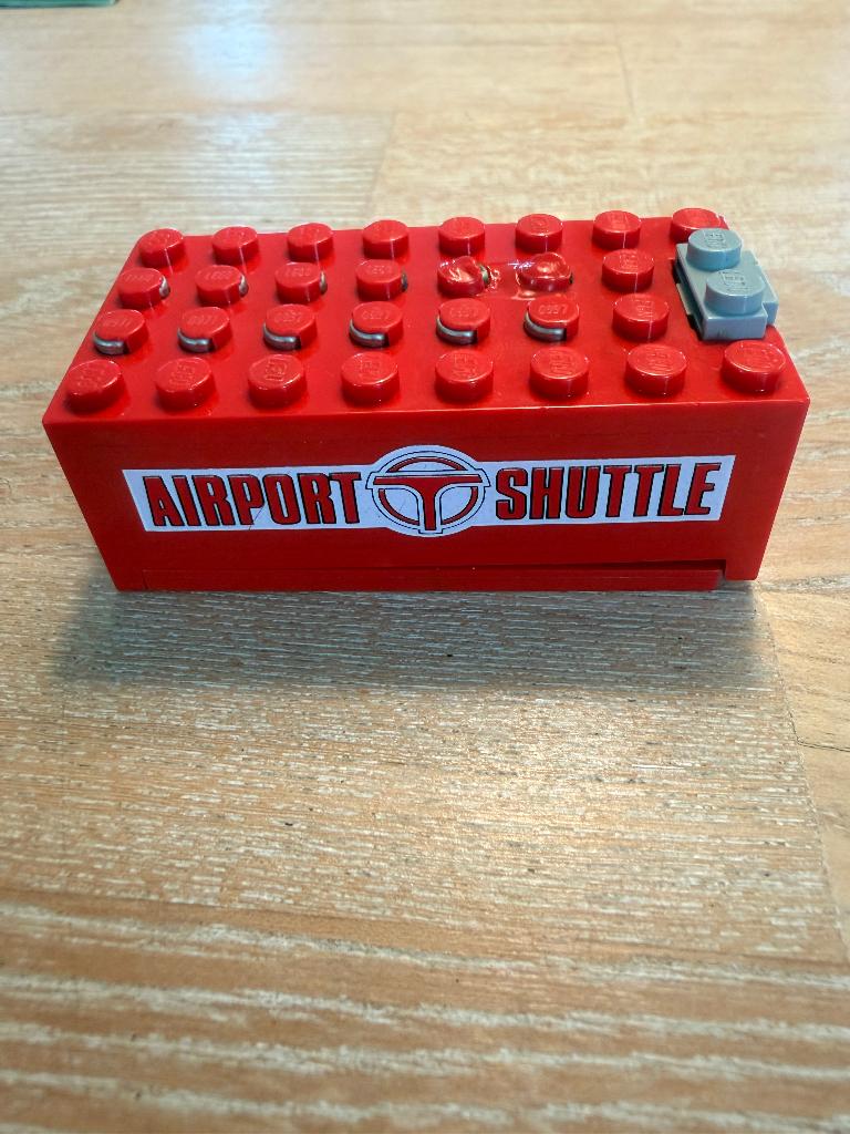 lego 9v batterij houder 6399 voor monorail airport shuttle, Lego, Accessoire, Ophalen of Verzenden, City