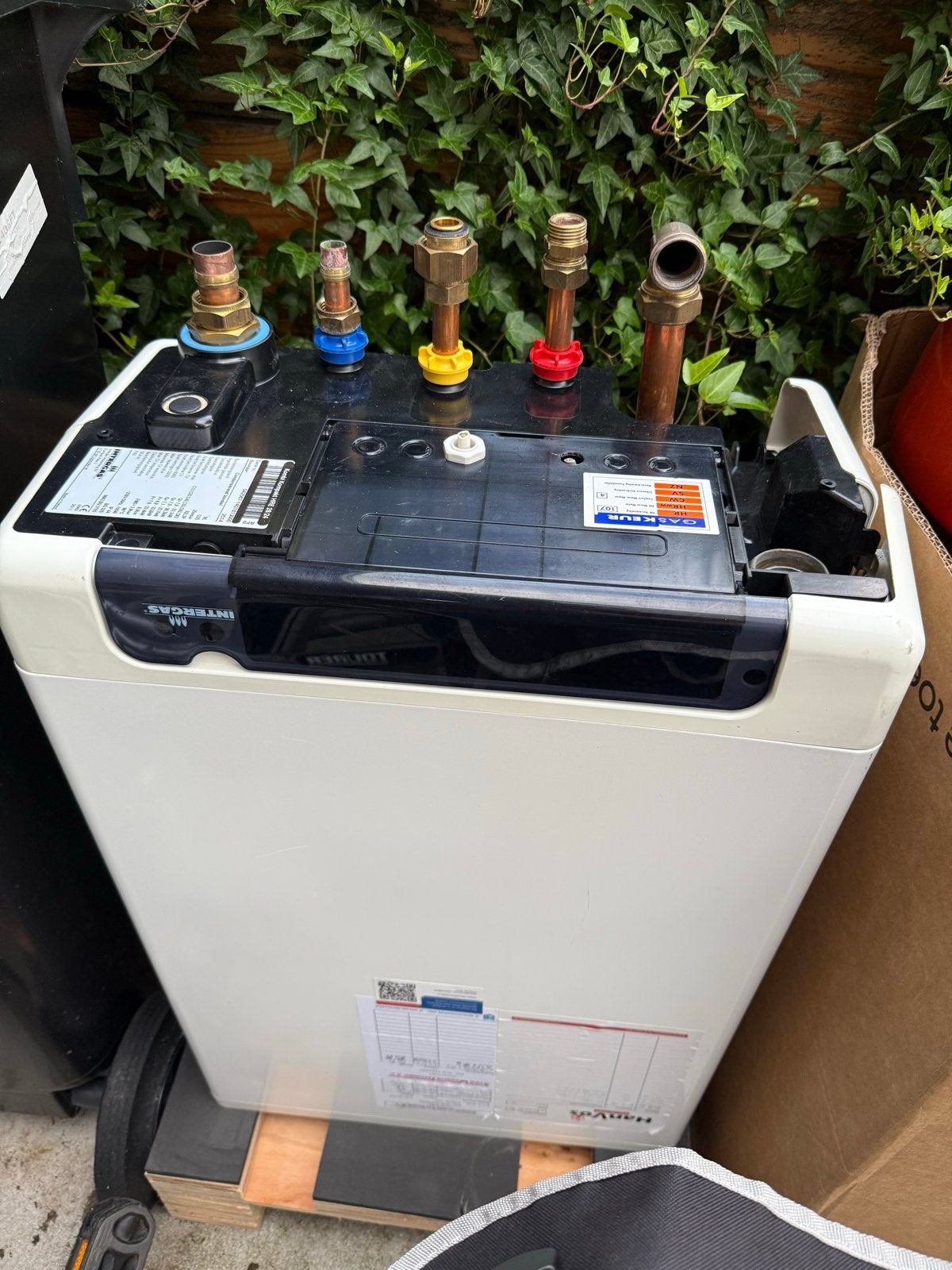 Intergas HRE CV-ketel, Doe-het-zelf en Verbouw, Verwarming en Radiatoren, Ophalen, Gebruikt, Cv-ketel of Combi-ketel, Hoog rendement (Hr)