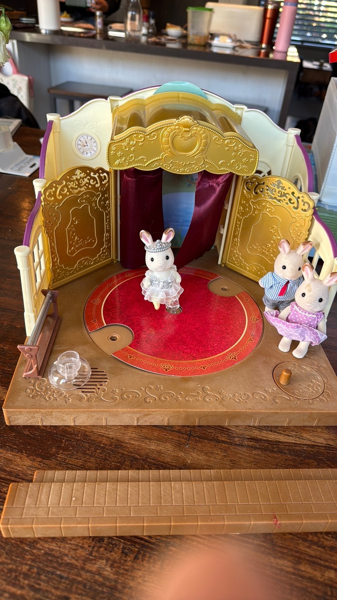 Sylvanian Family ballerina, Ophalen of Verzenden, Zo goed als nieuw, Poppenhuis