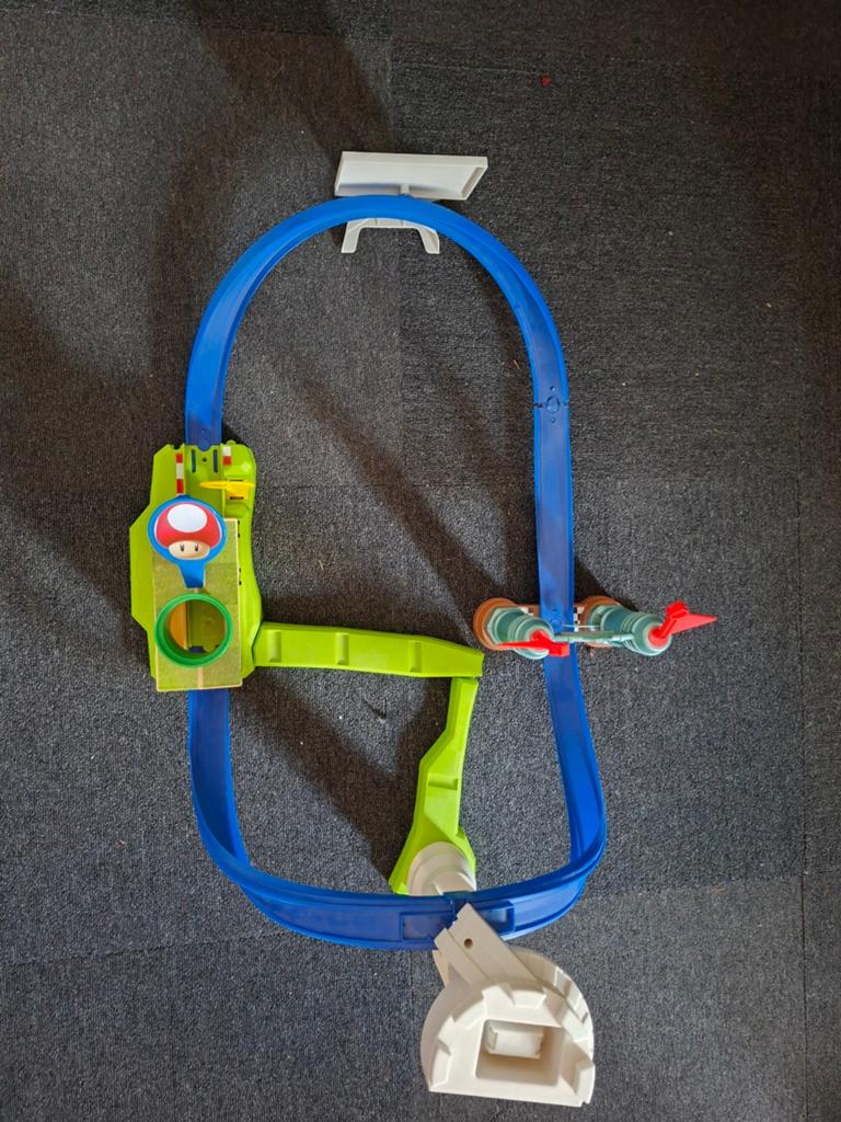 Hot Wheels Mario Kart Racebaan met Looping, Kinderen en Baby's, Speelgoed | Racebanen, Ophalen of Verzenden