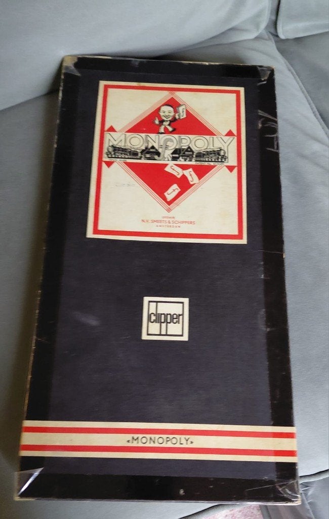 Vintage monopoly, Drie of vier spelers, Ophalen of Verzenden, Gebruikt, Smeets&Schippers Amsterdam