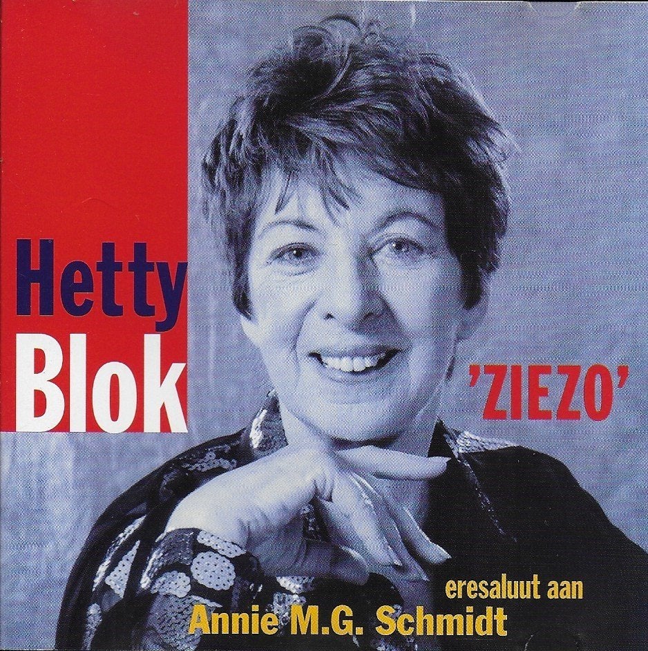 Hetty Blok Ziezo- eresaluut aan Annie MG Schmidt Supernette, Cd's en Dvd's, Ophalen of Verzenden, Zo goed als nieuw, Levenslied of Smartlap