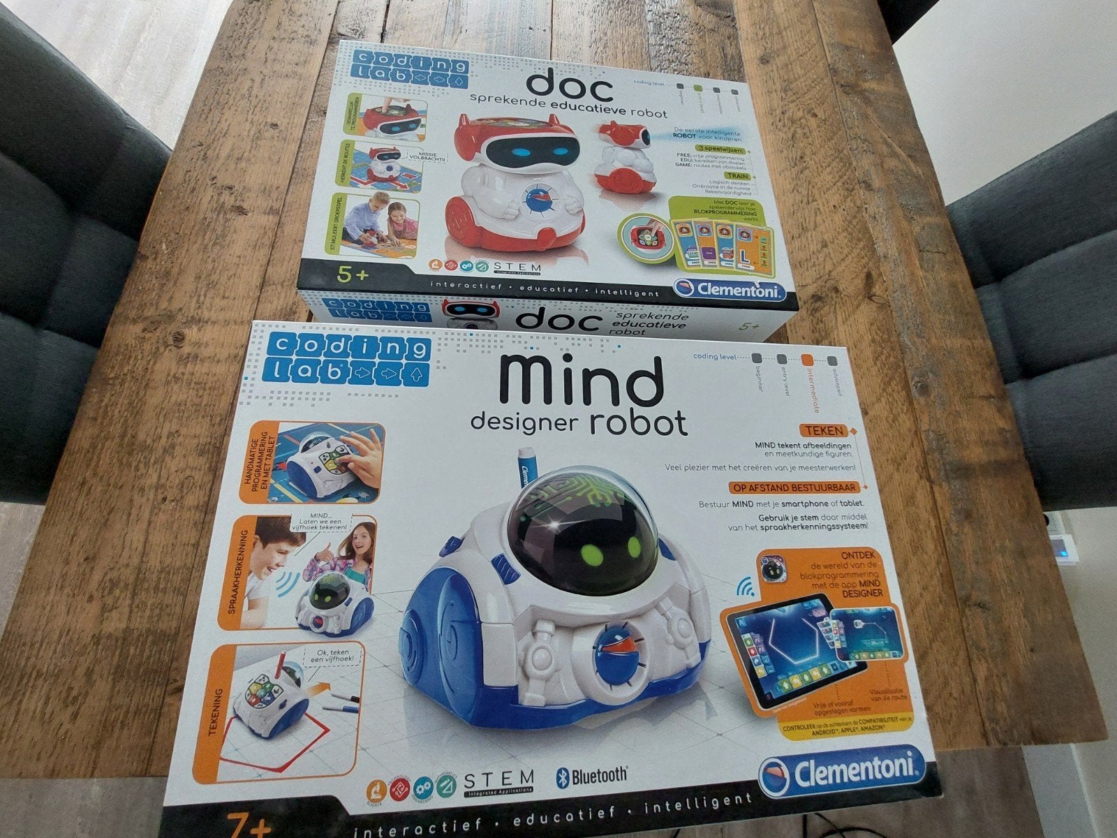 Educatieve robots inclusief spelletjes, Spelcomputers en Games, Spelcomputers | Sega, Ophalen, Zo goed als nieuw, Met 1 controller