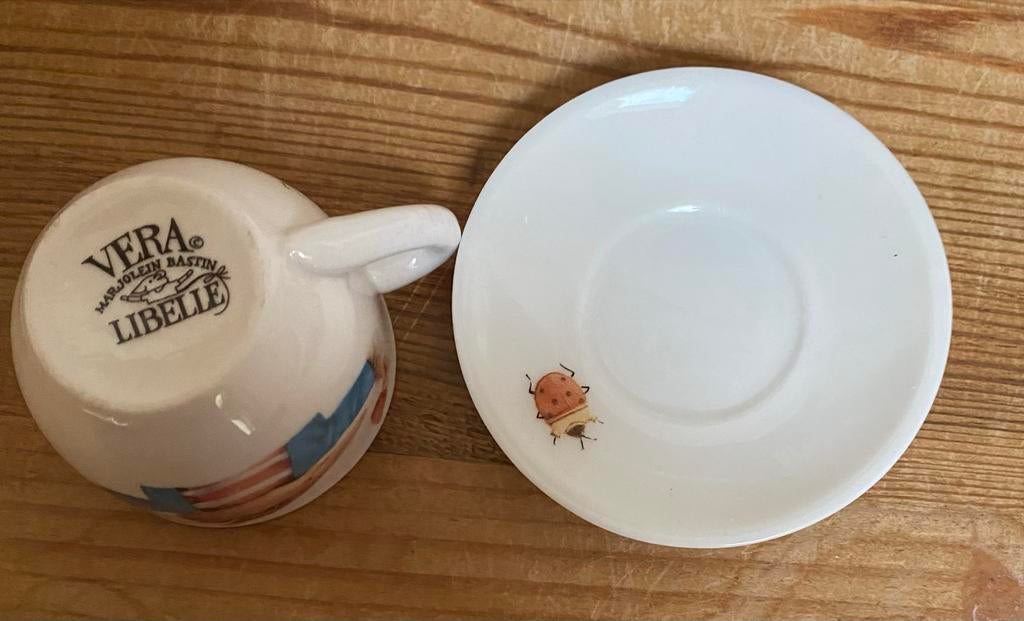 Kop en schotel Marjolein Bastin Vera de Muis Libelle, Verzamelen, Ophalen of Verzenden, Nieuw