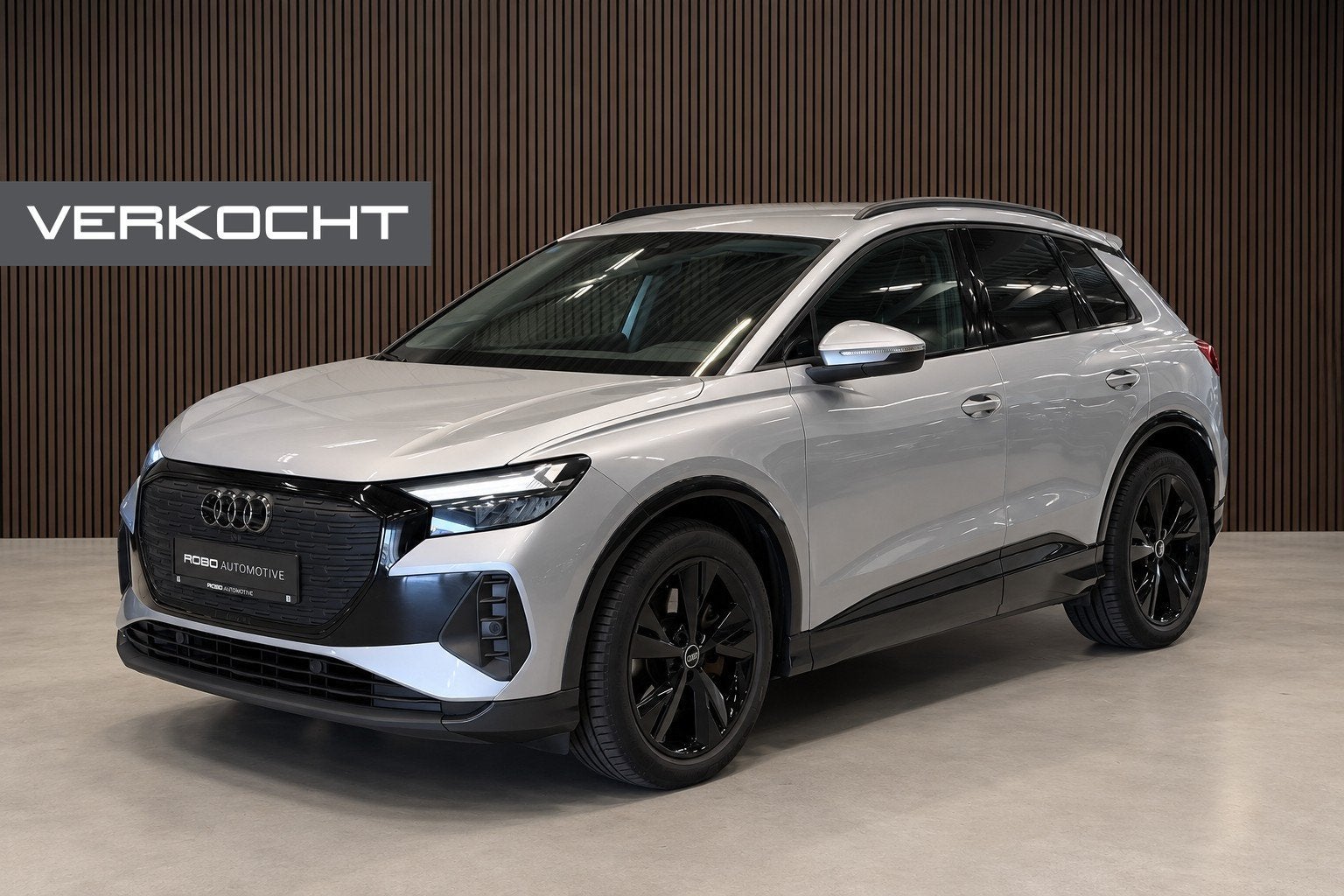 Audi Q4 e-tron 40 Advanced edition 77 kWh | Stoelverwarming, Auto's, Automaat, Achterwielaandrijving, Gebruikt, Leder